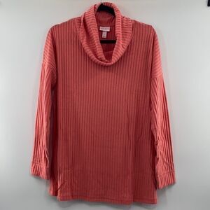 3For$20 maternity Ingrid & Isabel cowl Neck Peach Sweater Various Sizes: